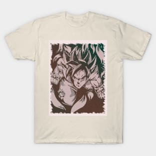 Son Goku warrior z T-Shirt